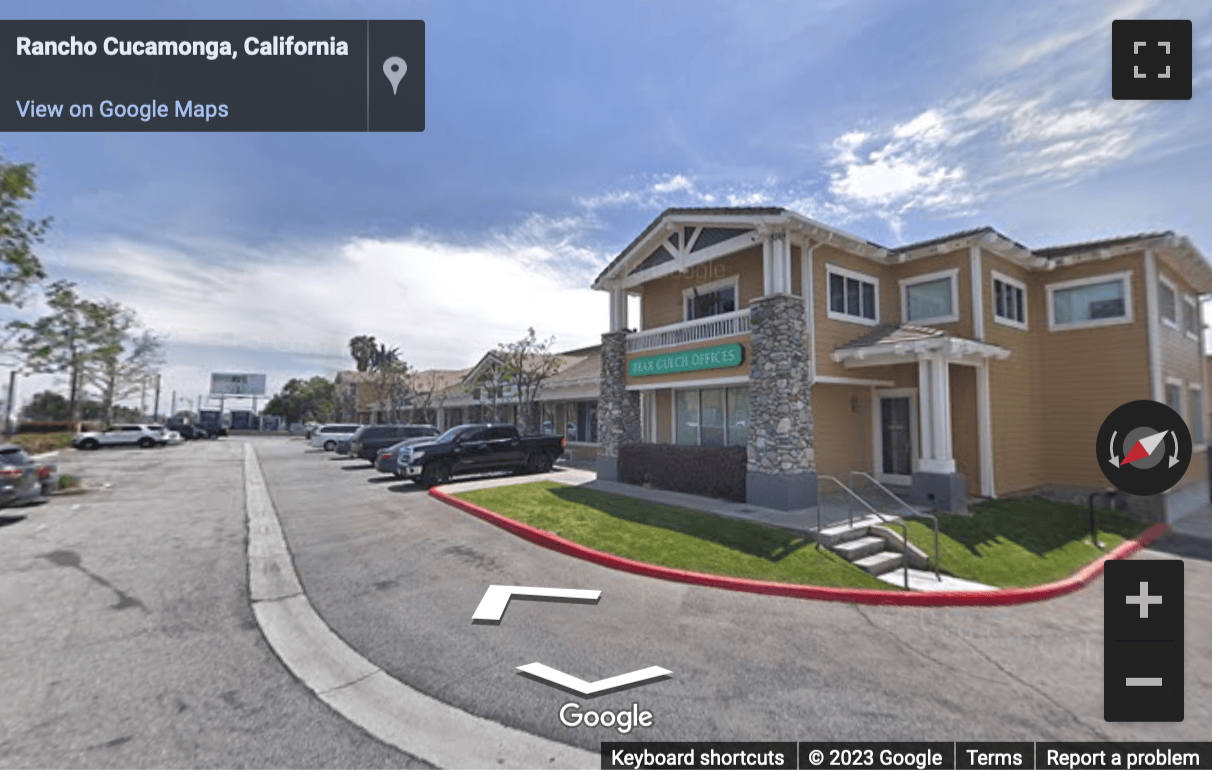 Street View image of 8333 Foothill Boulevard, Rancho Cucamonga, California