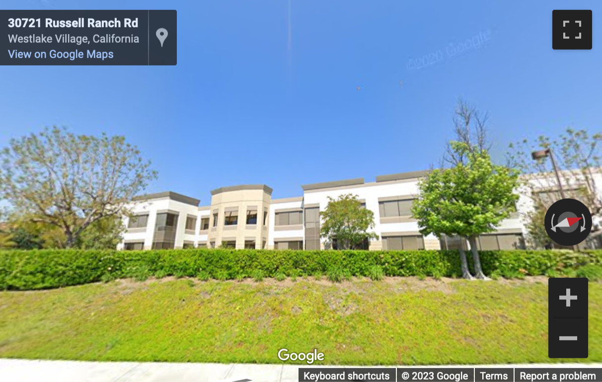 Street View image of 30721 Russell Ranch Road, Westlake Village, California