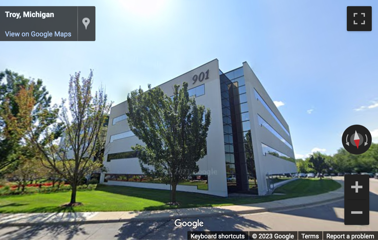 Street View image of 901 Tower Drive, Suite 420, Troy, Michigan