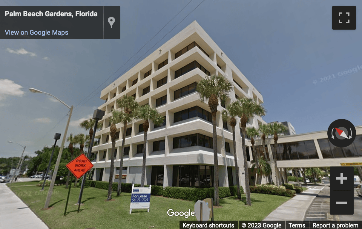 Street View image of 4440 PGA Boulevard Suite 600, Palm Beach Gardens, Florida