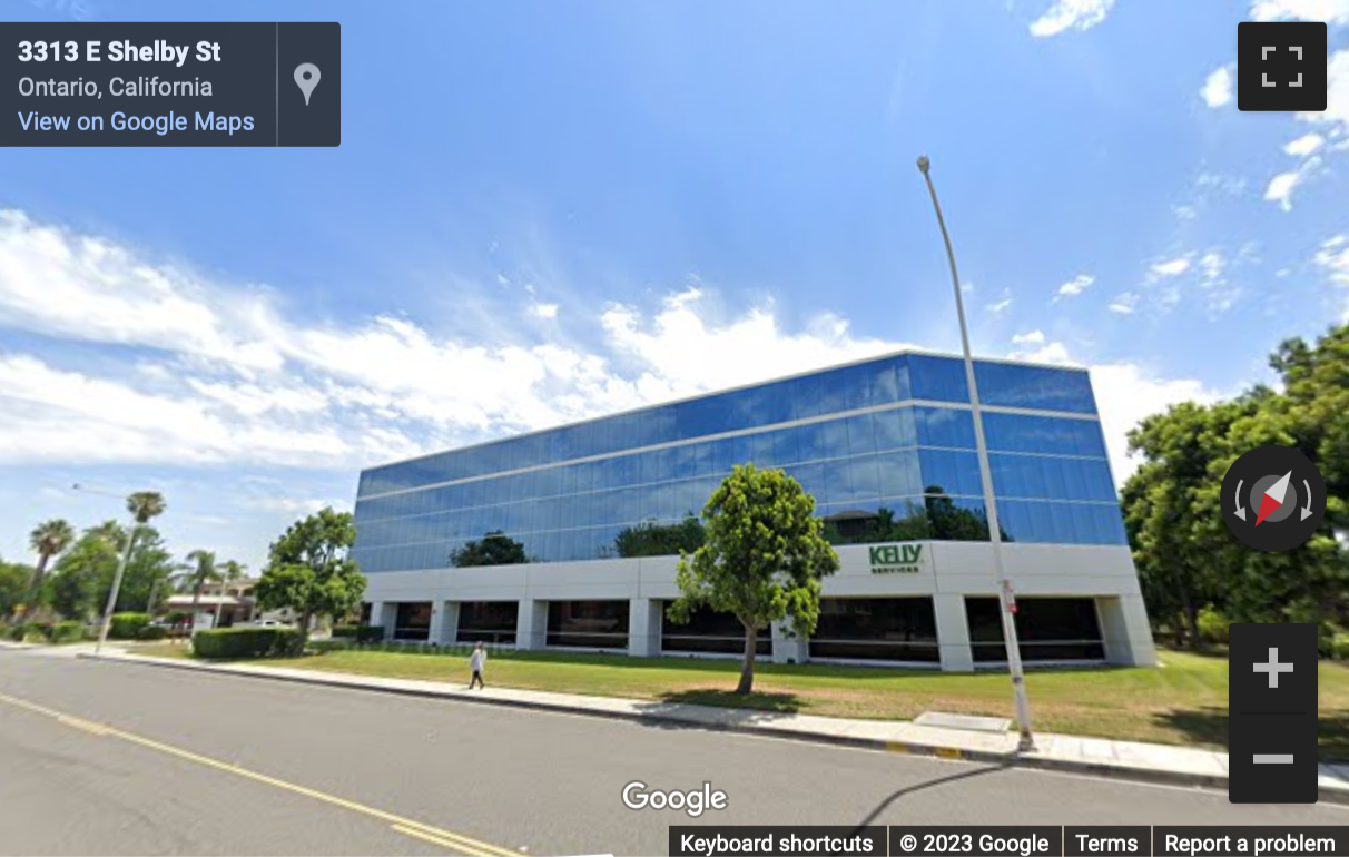 Street View image of 3350 Shelby Street, Suite 200, Ontario, California