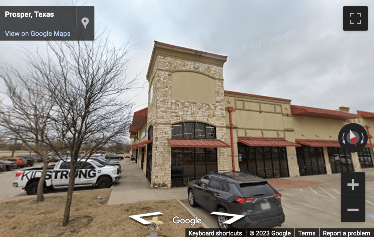 Street View image of 861 North Coleman St, Suite 180, Prosper, Texas