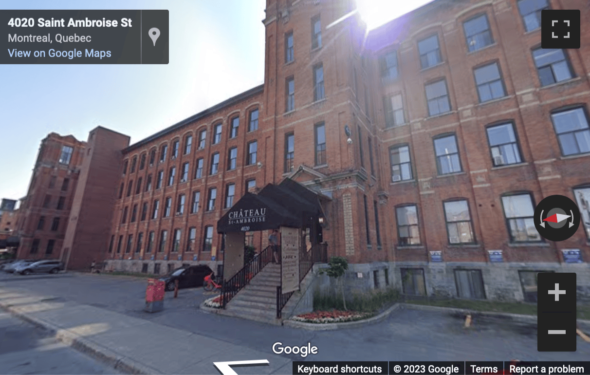 Street View image of 4020 Saint-Ambroise, 495, Montreal, Quebec