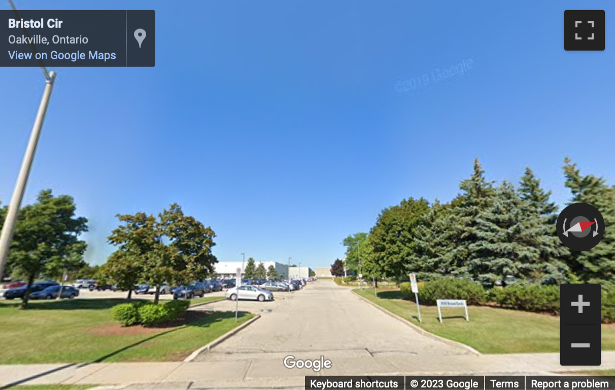 Street View image of 2030 Bristol Circle, Suite 210, Oakville, Ontario