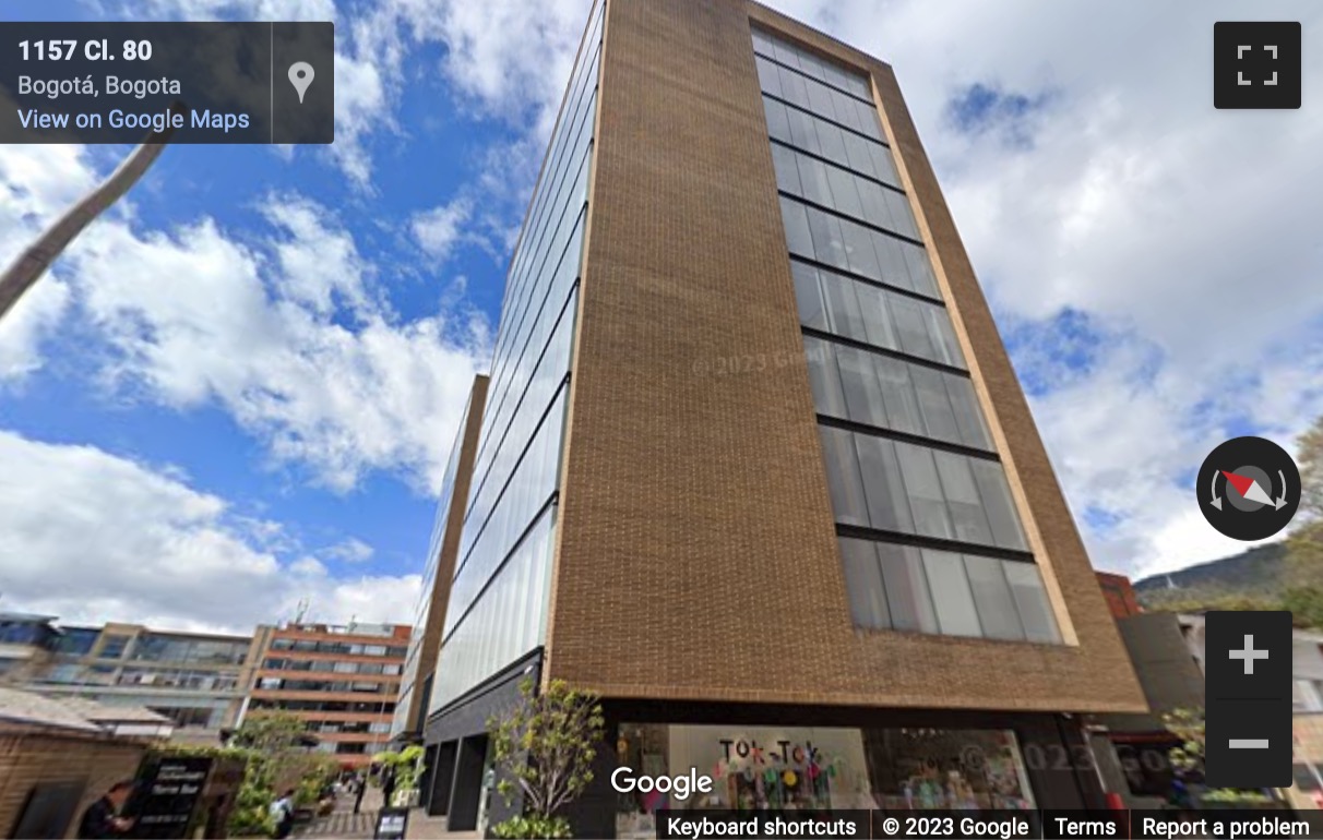 Street View image of Calle 80 No. 11-52 Torre Norte, Calle, Torre Norte, Bogota