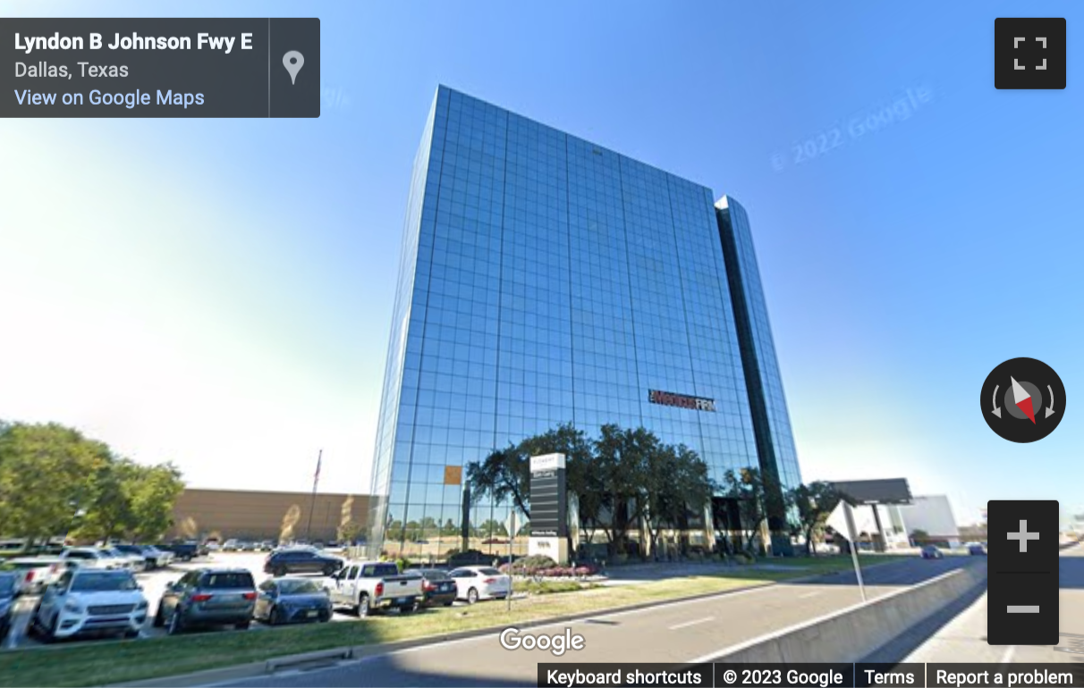 Street View image of 3010 LBJ Freeway, Suite 1200, Dallas, Texas