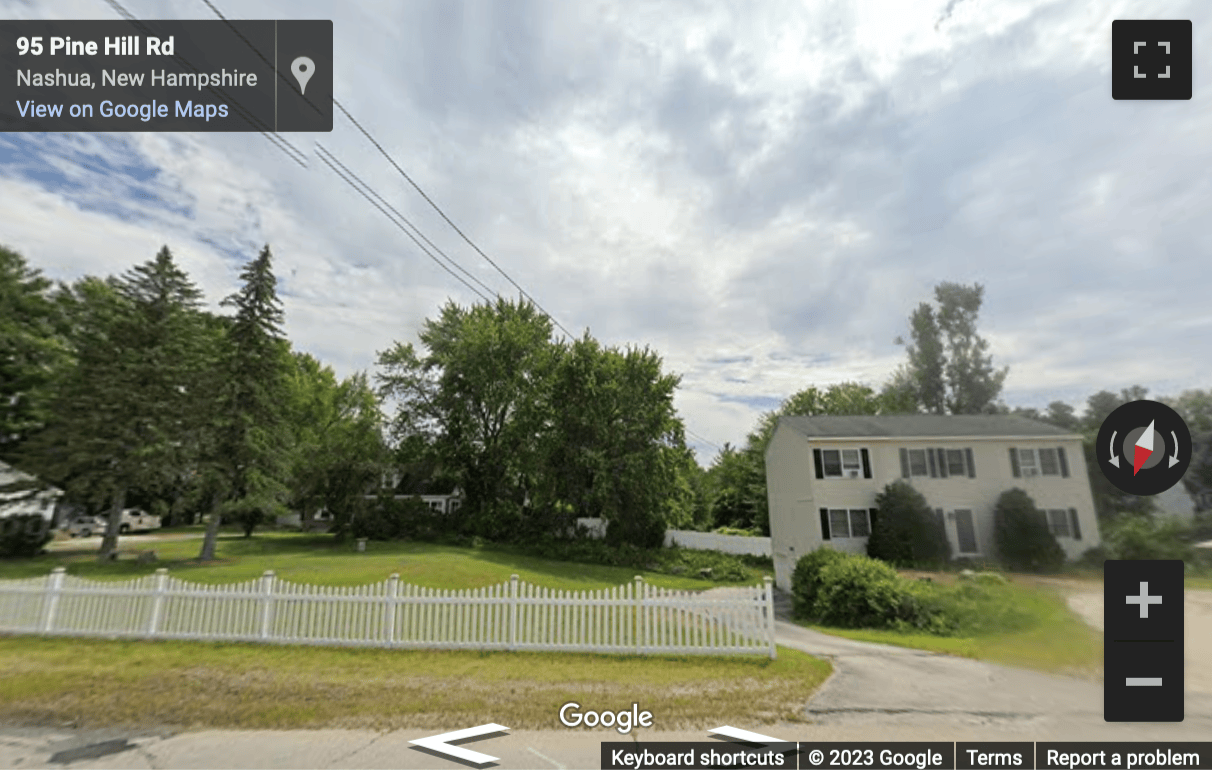 Street View image of 99 Pine Hill Rd, Nashua, New Hampshire