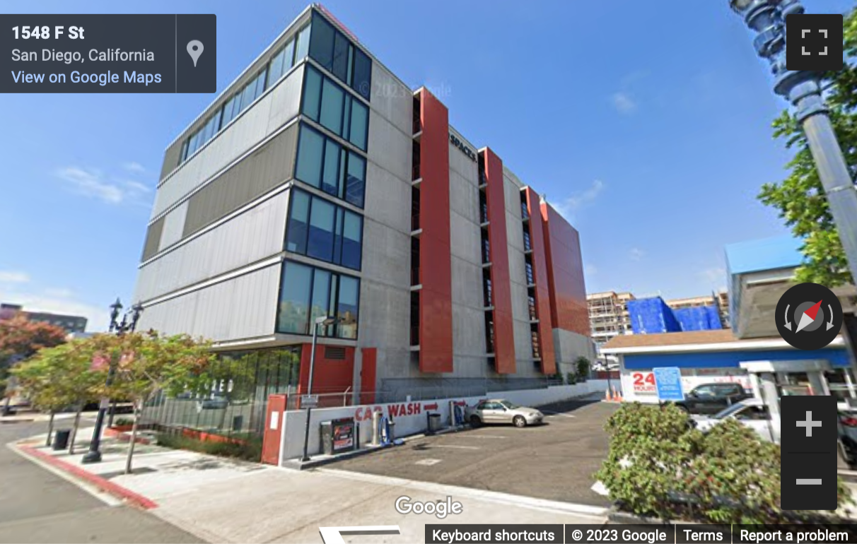 Street View image of 845 15th Street, Floors 1-4, San Diego, California