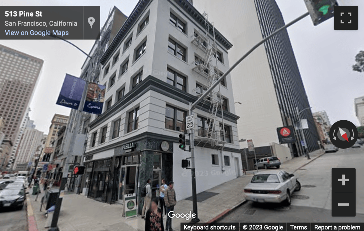 Street View image of 353 Kearny Street, San Francisco, California