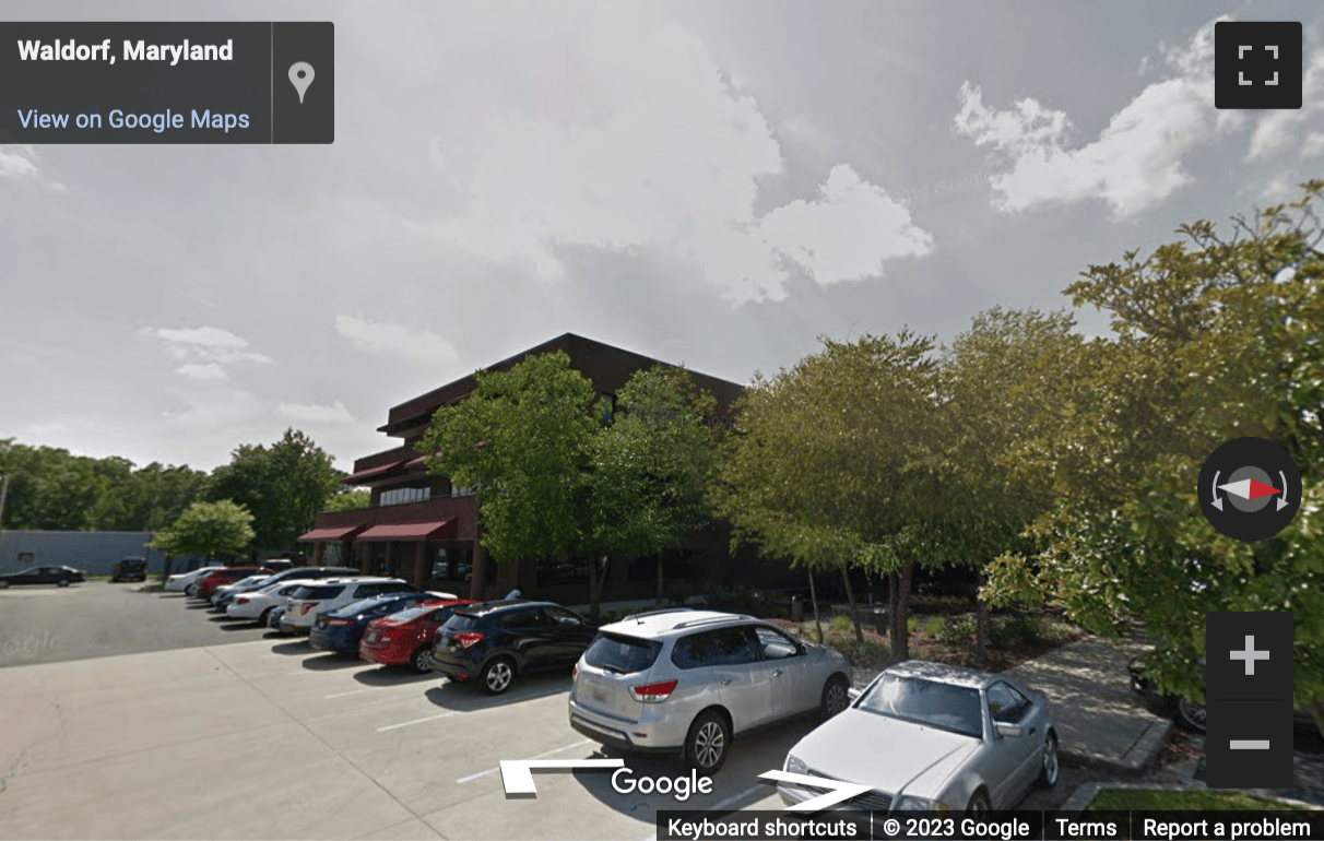 Street View image of 3261 Old Washington Road, Suite 2020, Waldorf, MD, Maryland