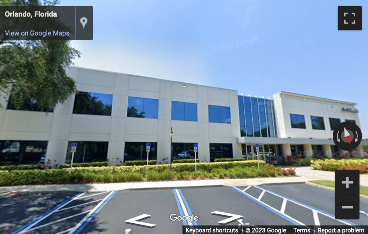 Street View image of 6000 Metrowest Boulevard Suite 200, Orlando, Florida