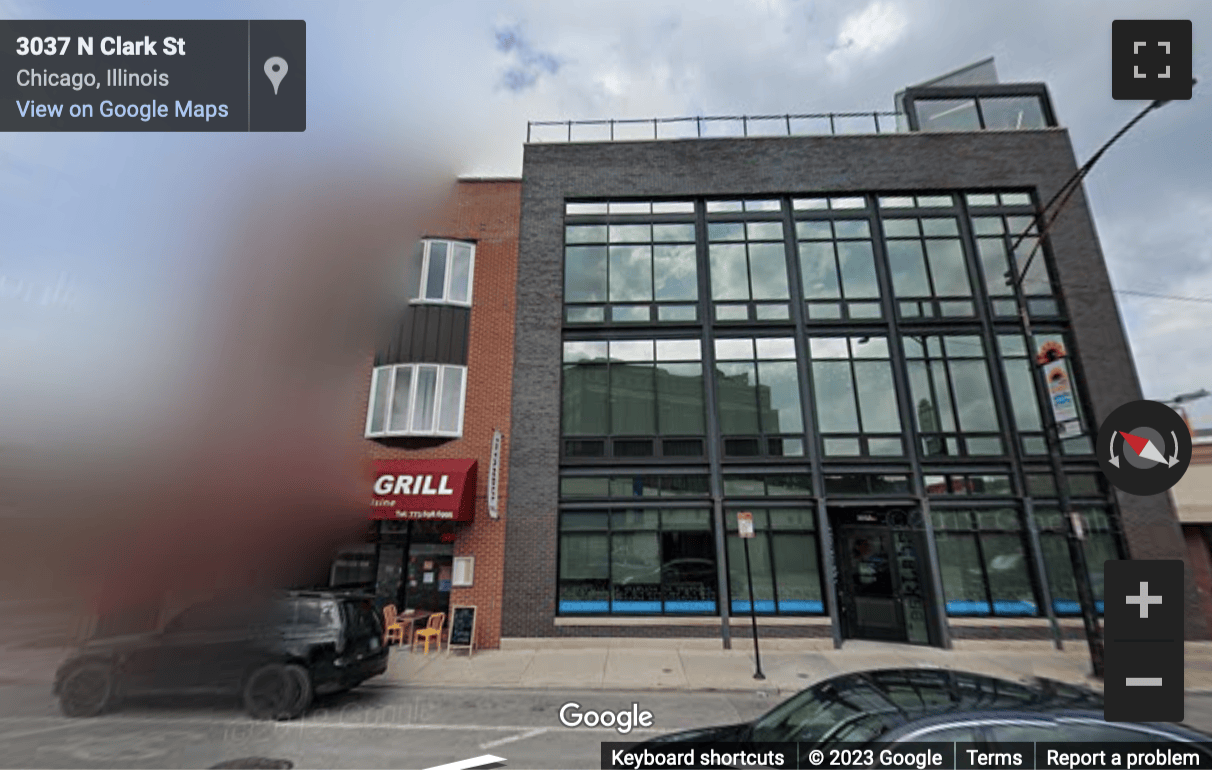 Street View image of 3033 N Clark Street, Chicago, IL, Illinois