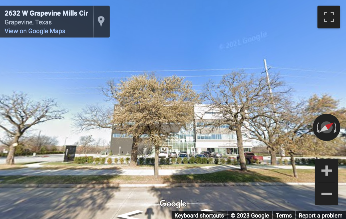 Street View image of 2451 W Grapevine Mills Circle, Grapevine, Texas