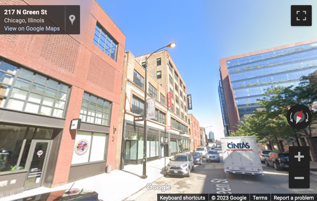 Street View image of 208 N Green St, Chicago, Illinois
