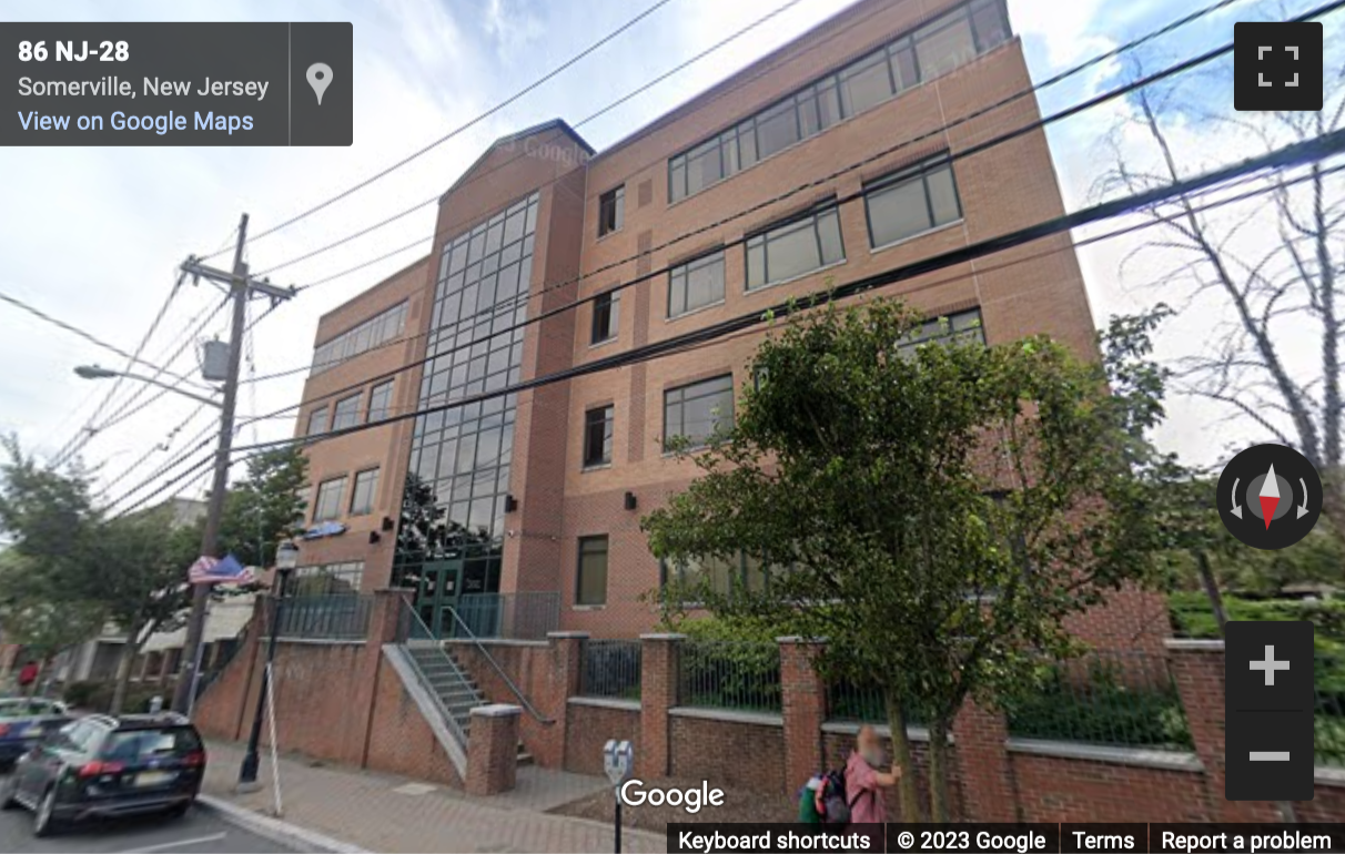 Street View image of 92 East Main Street, Suite 206, Somerville, New Jersey