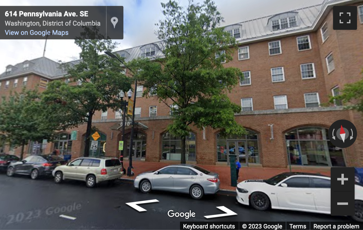 Street View image of 600 Pennsylvania Ave SE, Suite 200, Washington DC, District of Columbia