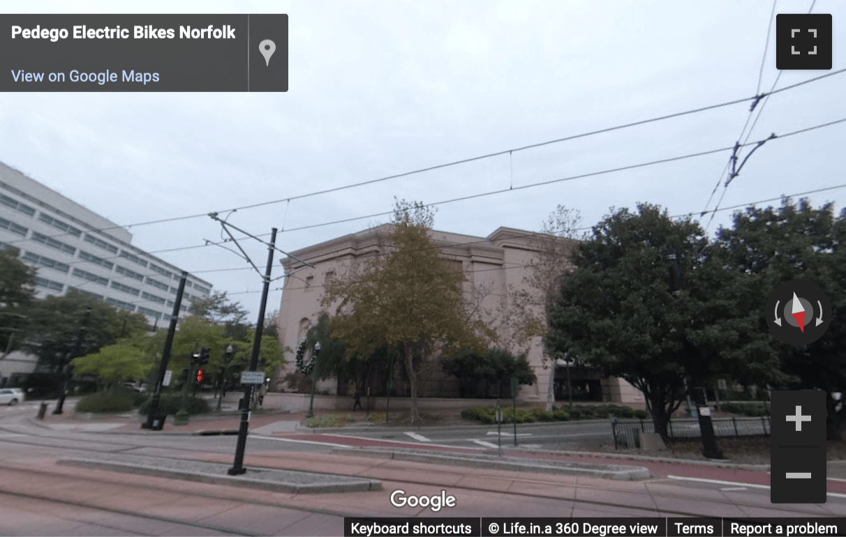 Street View image of 223 E City Hall Avenue, Norfolk, Virginia
