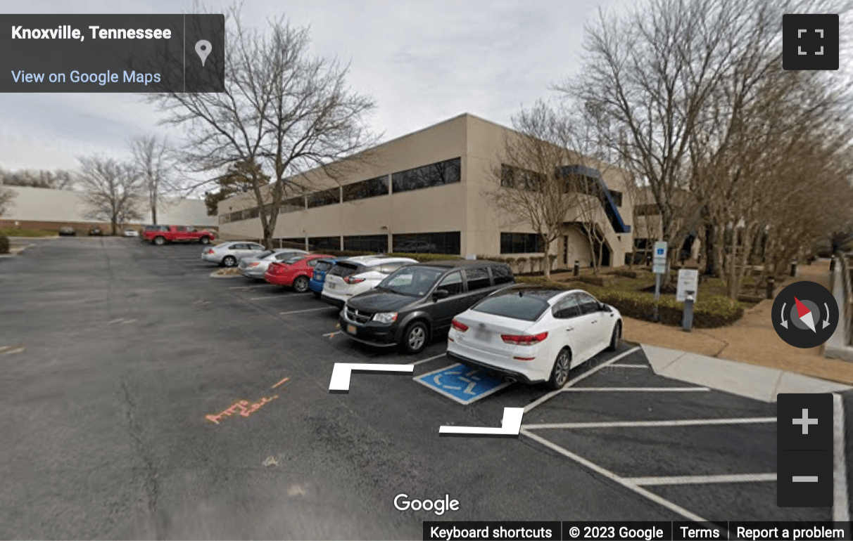 Street View image of 9111 Cross Park Drive, Suite 200, Knoxville, Tennessee