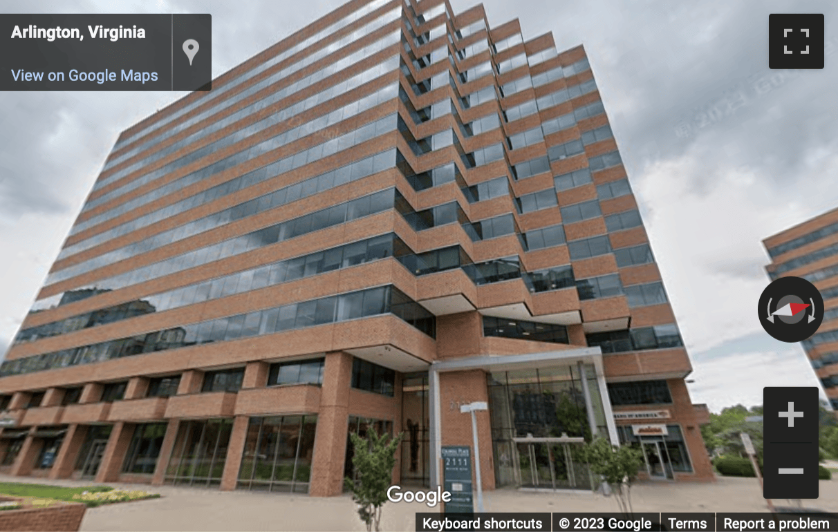 Street View image of 2111 Wilson Boulevard, Suite 700, Arlington (Virginia)