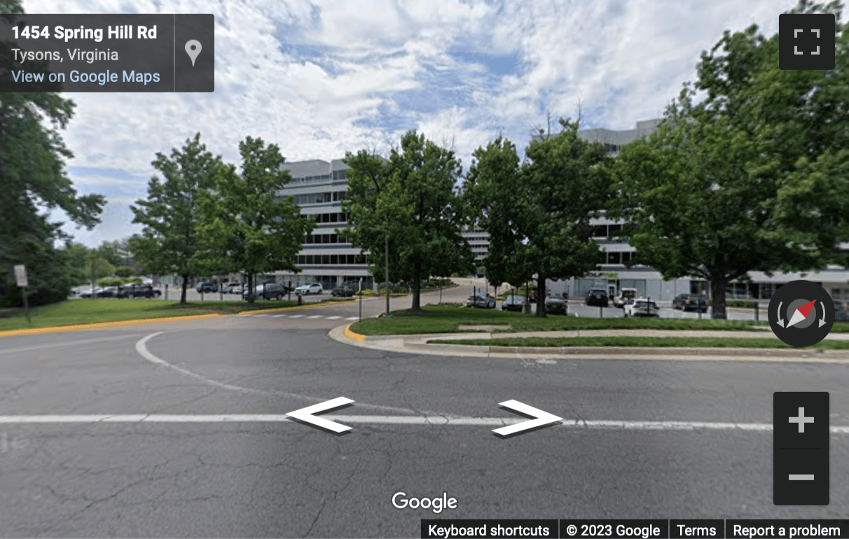 Street View image of 7918 Jones Branch Drive, 4th Floor, Tysons, Virginia