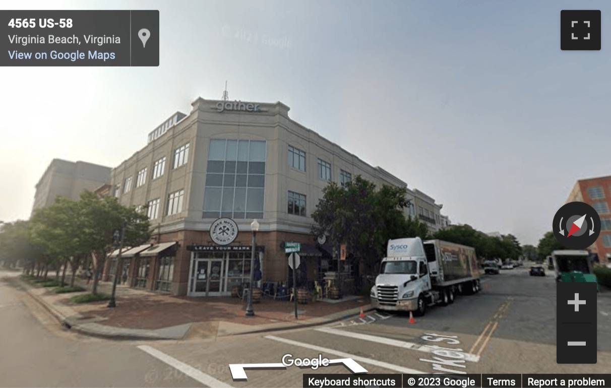 Street View image of 249 Central Park Avenue, Suite 300, Virginia Beach