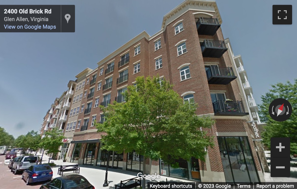 Street View image of 2400 Old Brick Rd, Glen Allen, Virginia
