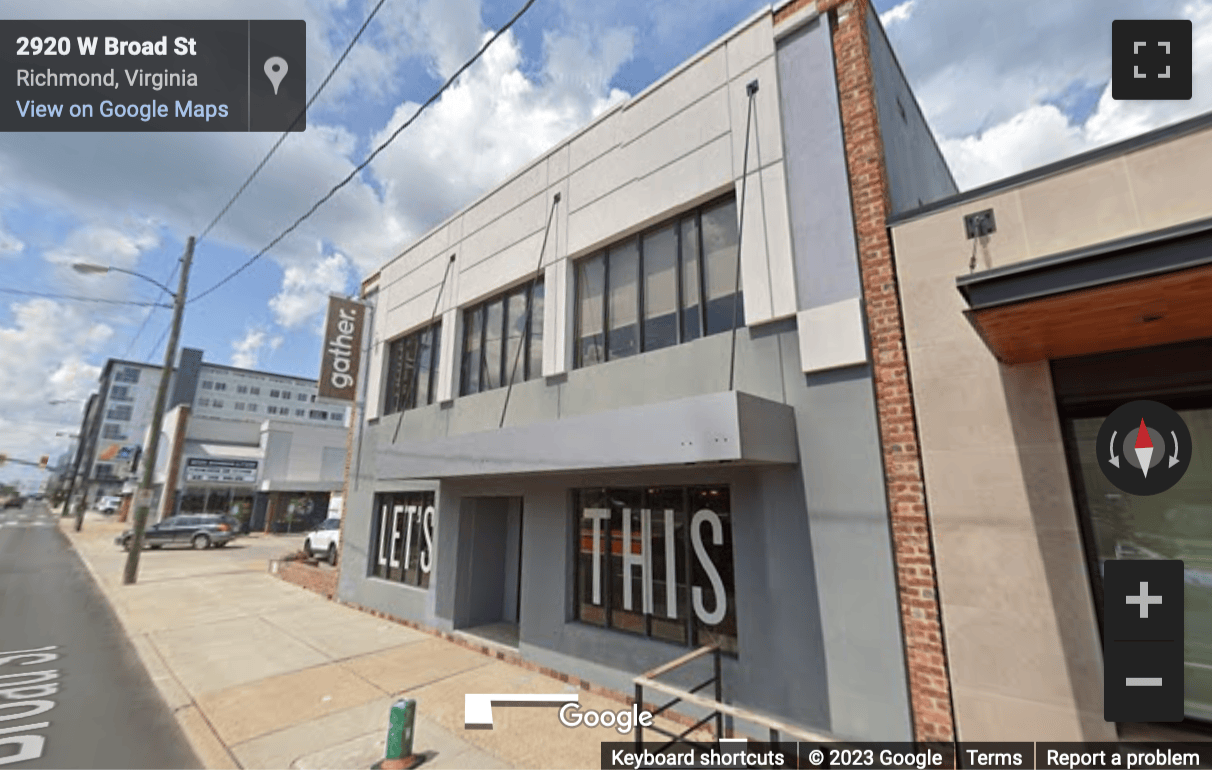 Street View image of 2920 W Broad St, Richmond (Virginia)