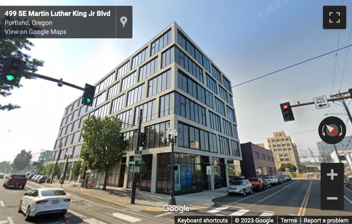 Street View image of 525 SE Martin Luther King Blvd, Portland (Oregon)
