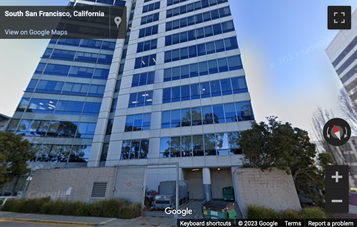 Street View image of 611 Gateway Boulevard Suite 120, San Francisco