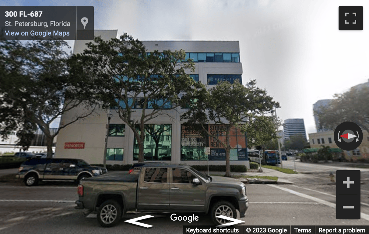 Street View image of 333 3rd Ave N, St Petersburg, Florida