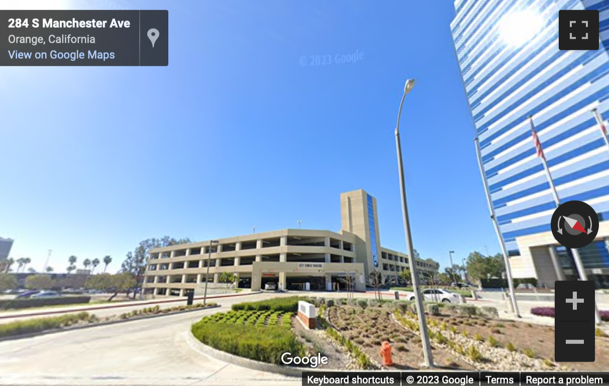 Street View image of 333 City Blvd West, Orange, California