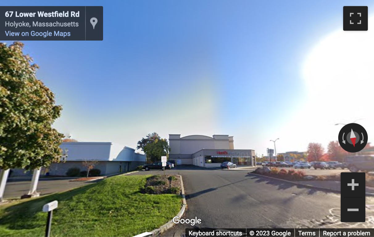 Street View image of 98 Lower Westfield Road, Holyoke, Massachusetts
