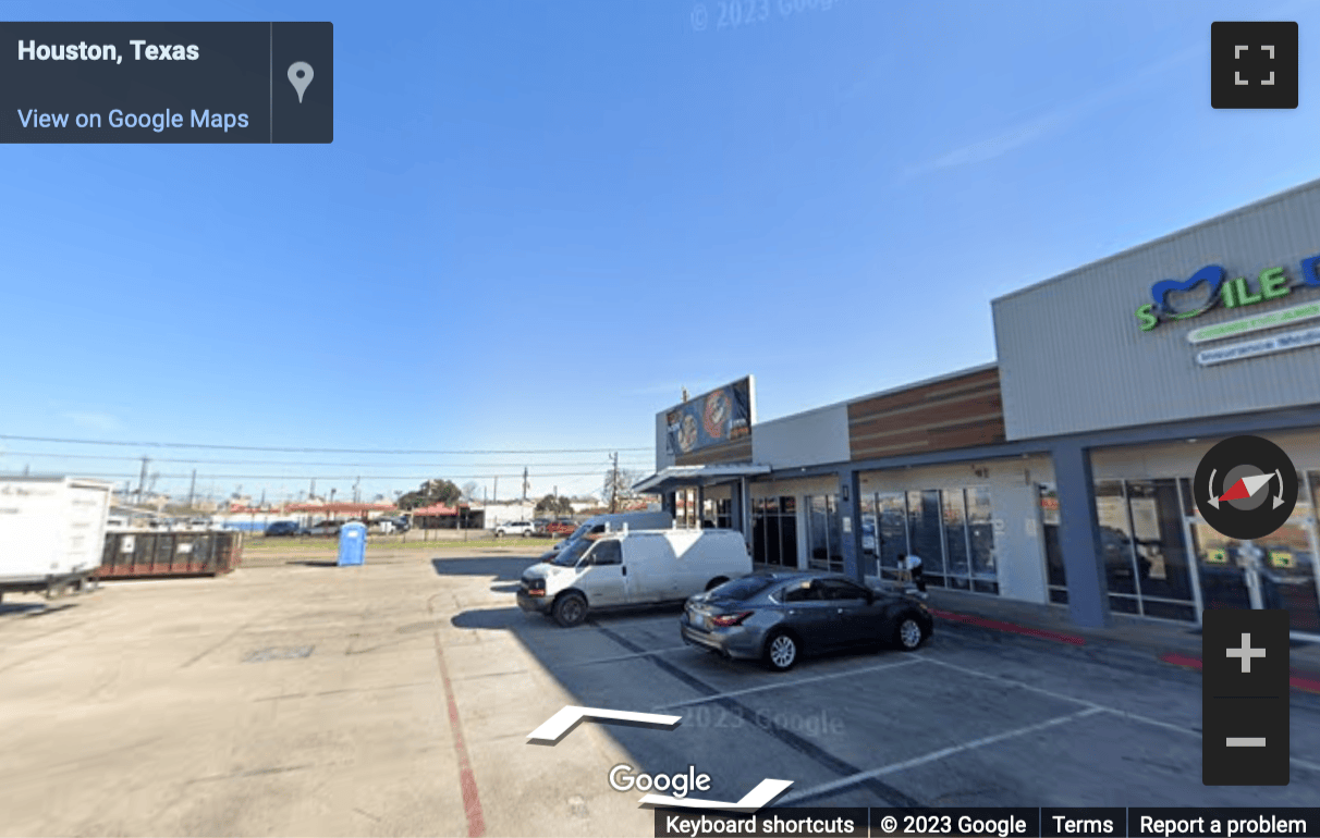 Street View image of 8215 Long Point Road, Houston, Texas