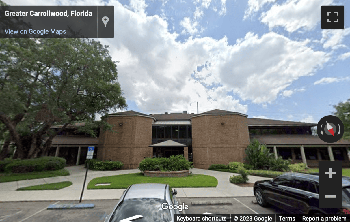Street View image of 2701 West Busch Boulevard Suite 200, Tampa, Florida