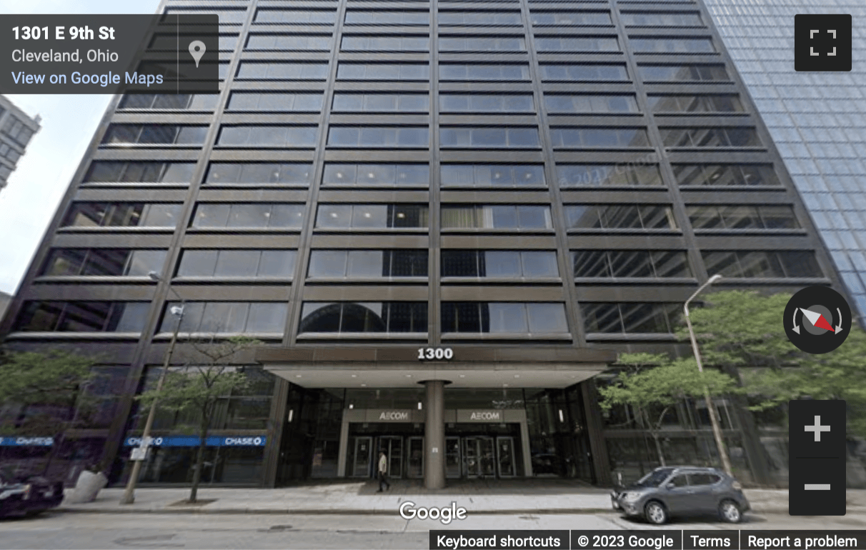 Street View image of 1300 East 9th Street, Floor 12, Suite 1250, Cleveland, Ohio