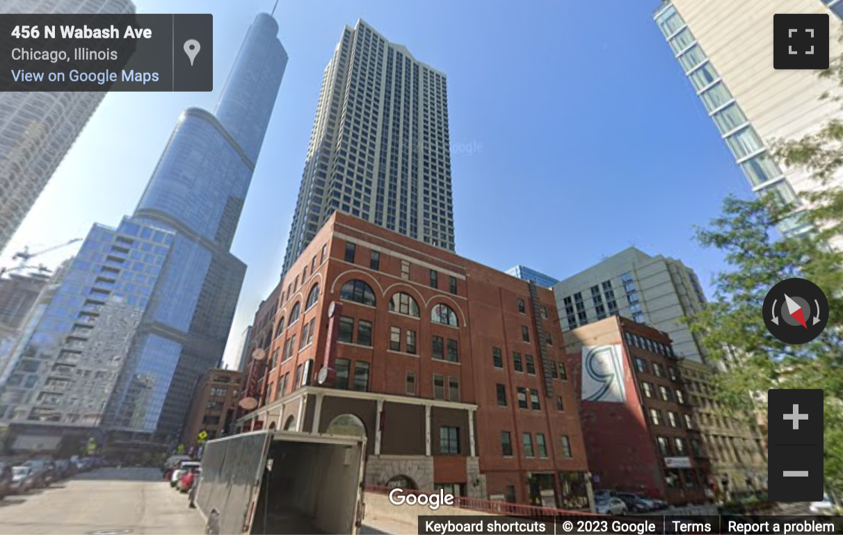Street View image of 444 N. Wabash Ave, 5th floor, Chicago, Illinois