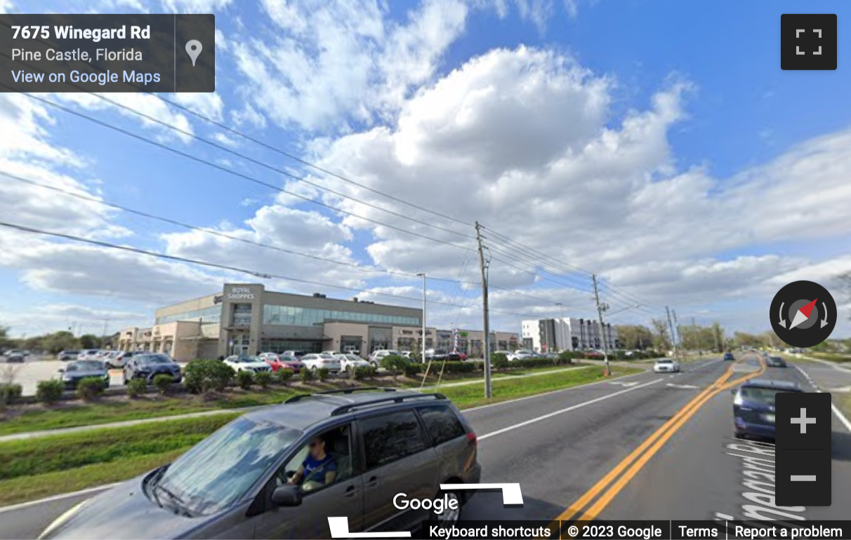 Street View image of 7726 Winegard Rd, 2nd Floor, Orlando, Florida