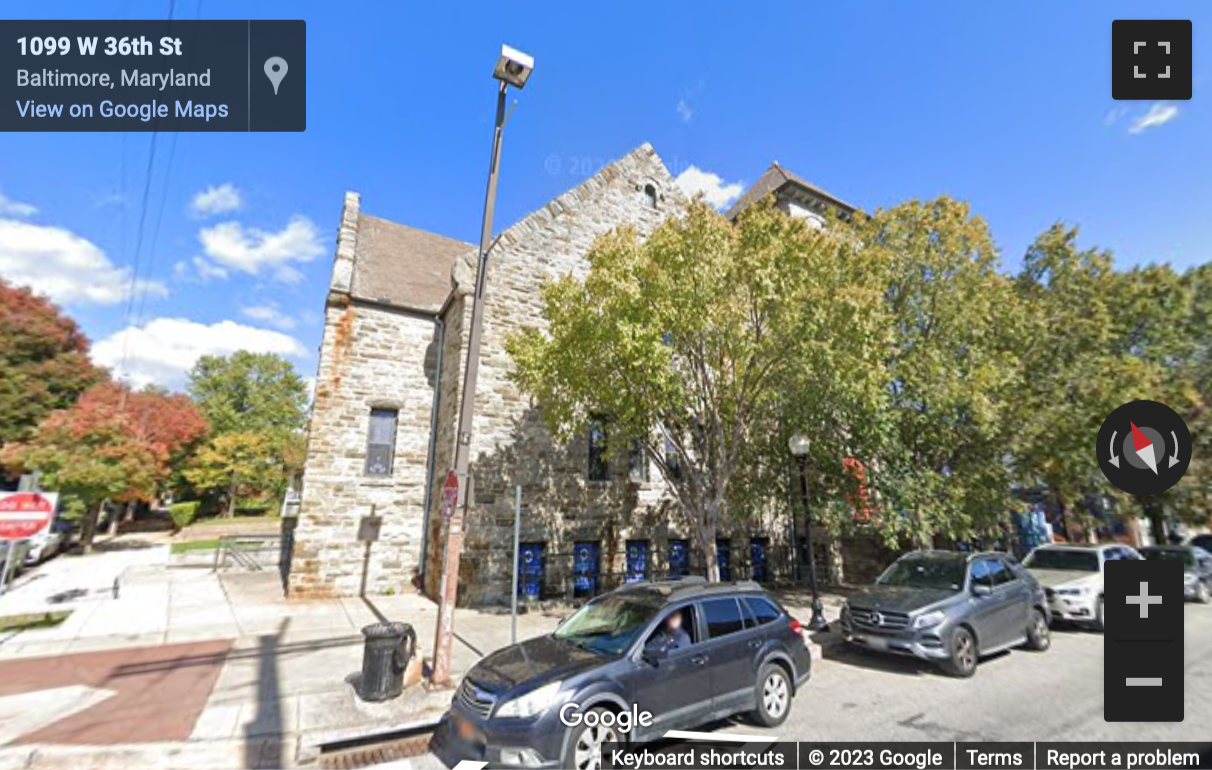 Street View image of 1014 W 36th Street, Baltimore, Maryland