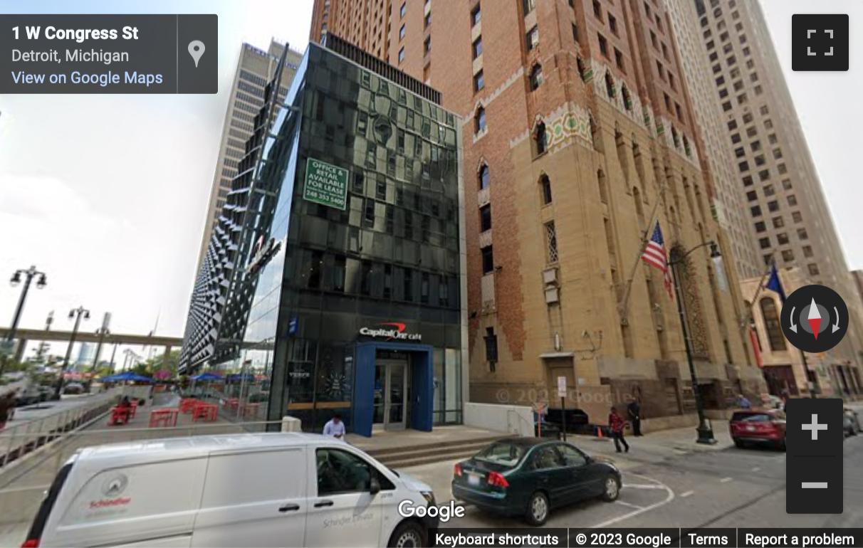 Street View image of 220 West Congress St. , (Floors 2, 3 and 4), Detroit, Michigan