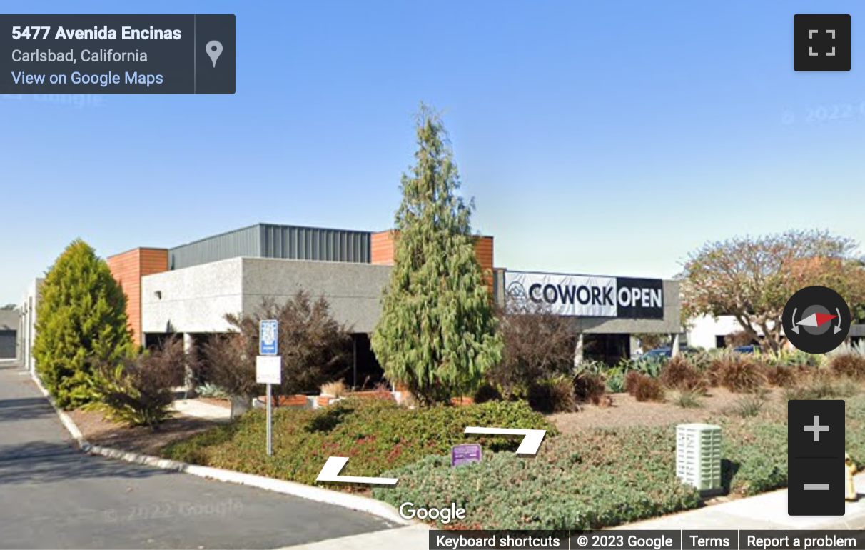 Street View image of 5451 Avenida Encinas, Suite b, Carlsbad, California