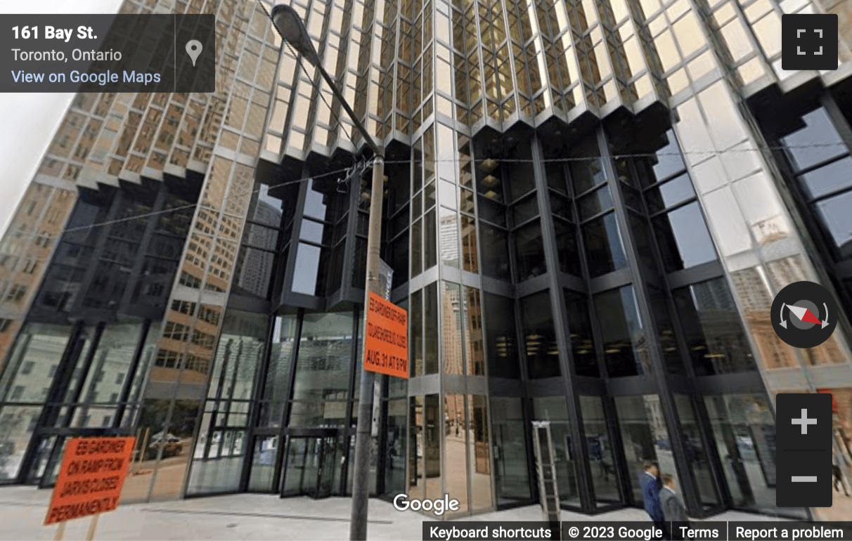 Street View image of 200 Bay St, North Tower Suite 1200, Toronto, Ontario