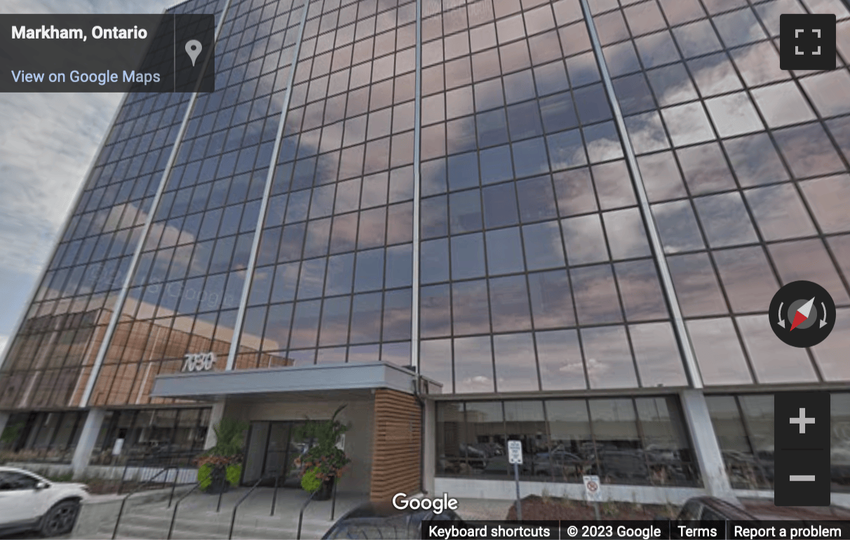 Street View image of 7030 Woodbine Avenue, Suite 500, Markham, Ontario