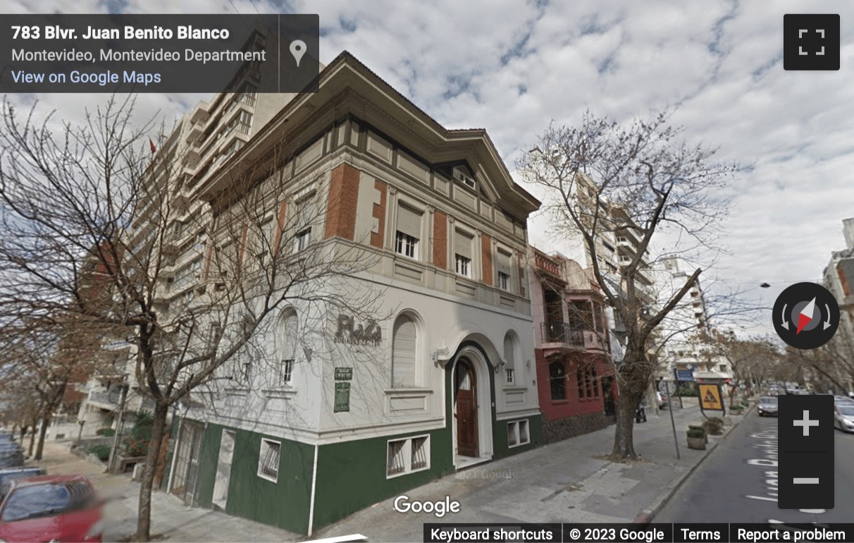Street View image of Benito Blanco 780, Montevideo