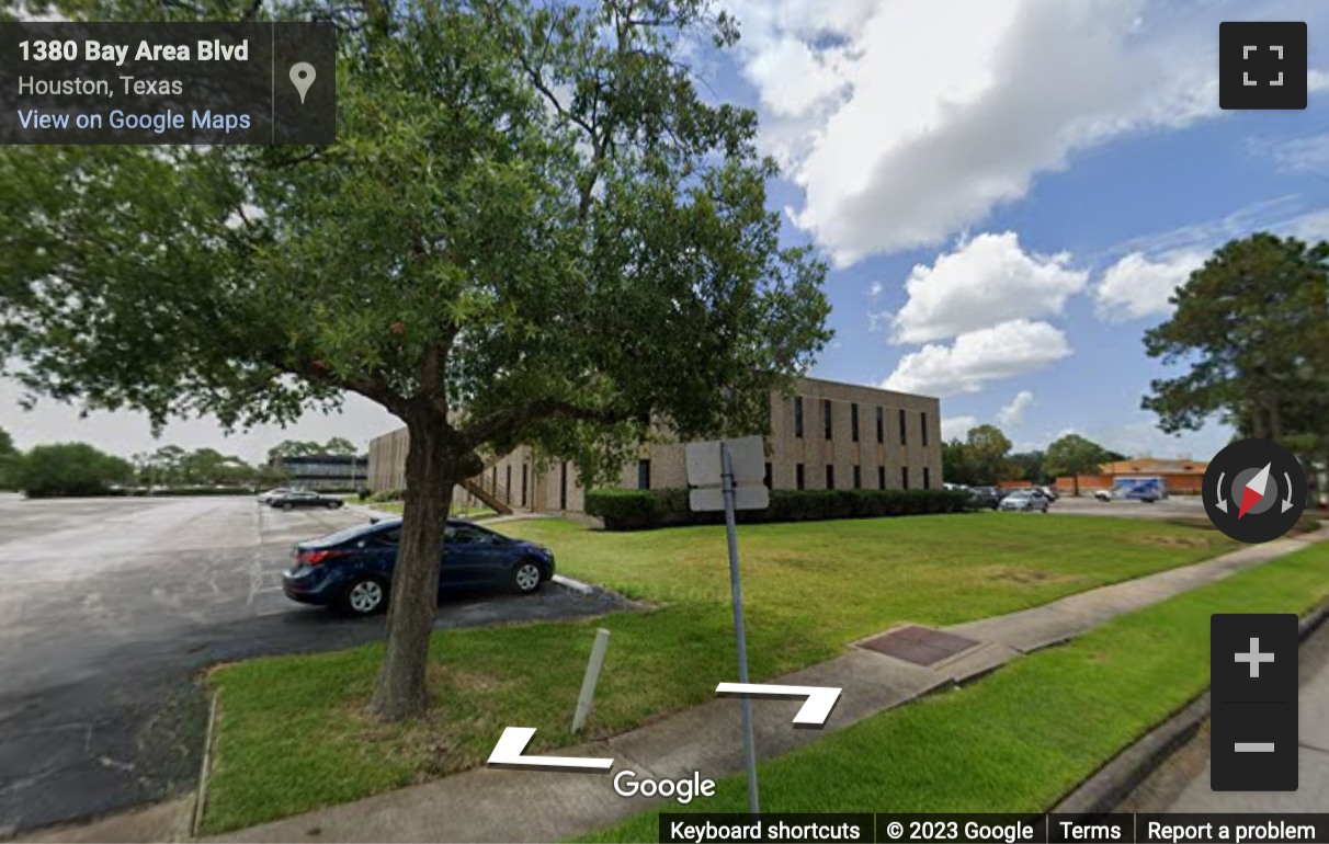 Street View image of 1300 Bay Area Boulevard, Houston, Texas