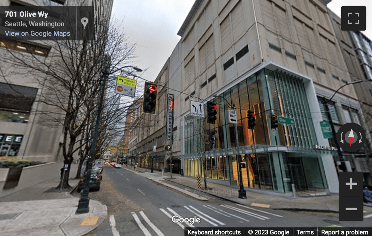 Street View image of 1600 7th Avenue, Suite 1100, Seattle, Washington