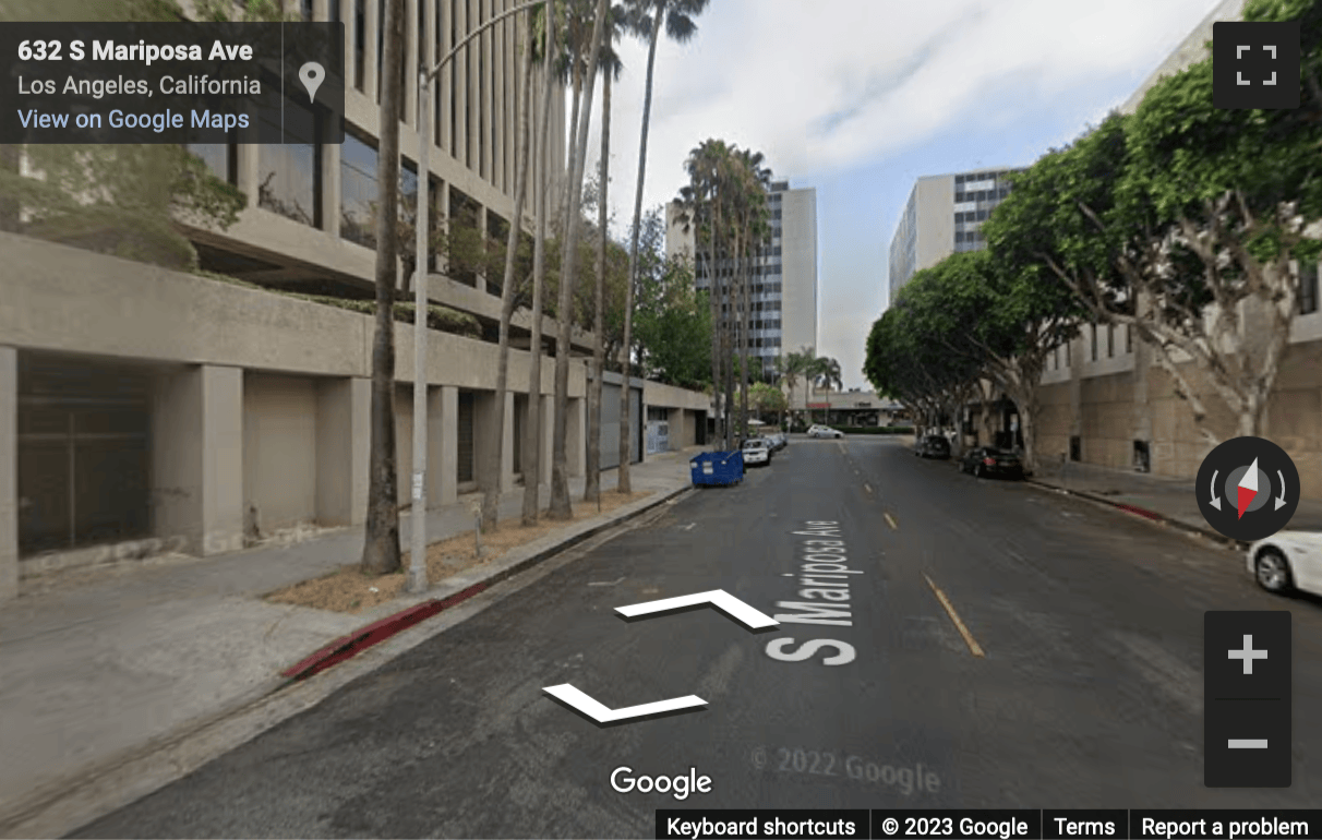 Street View image of Equitable Plaza, 3435 Wilshire Boulevard, 14th Floor, Los Angeles, California