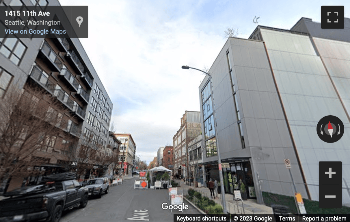 Street View image of 1424 11th Avenue Suite 400, Chophouse Row, Seattle, Washington