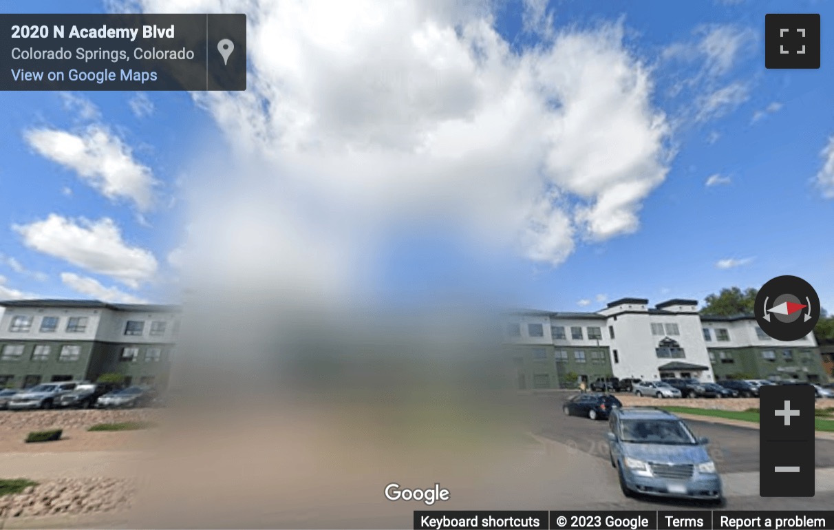 Street View image of 2020 North Academy, Colorado Springs