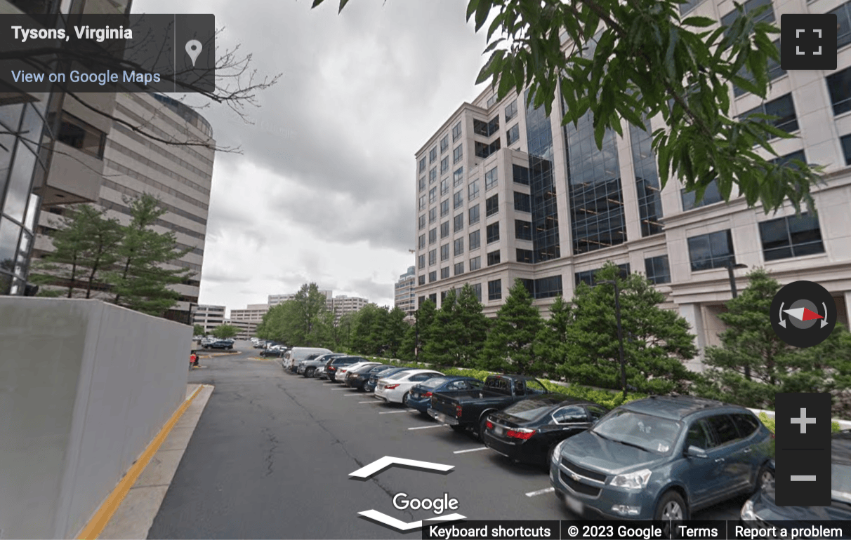 Street View image of 8200 Greensboro Drive, Suite 900, McLean, Virginia