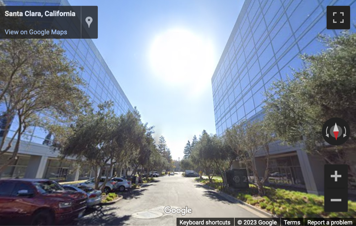Street View image of 2445 Augustine Drive, Suites 150 & 201, Santa Clara, California